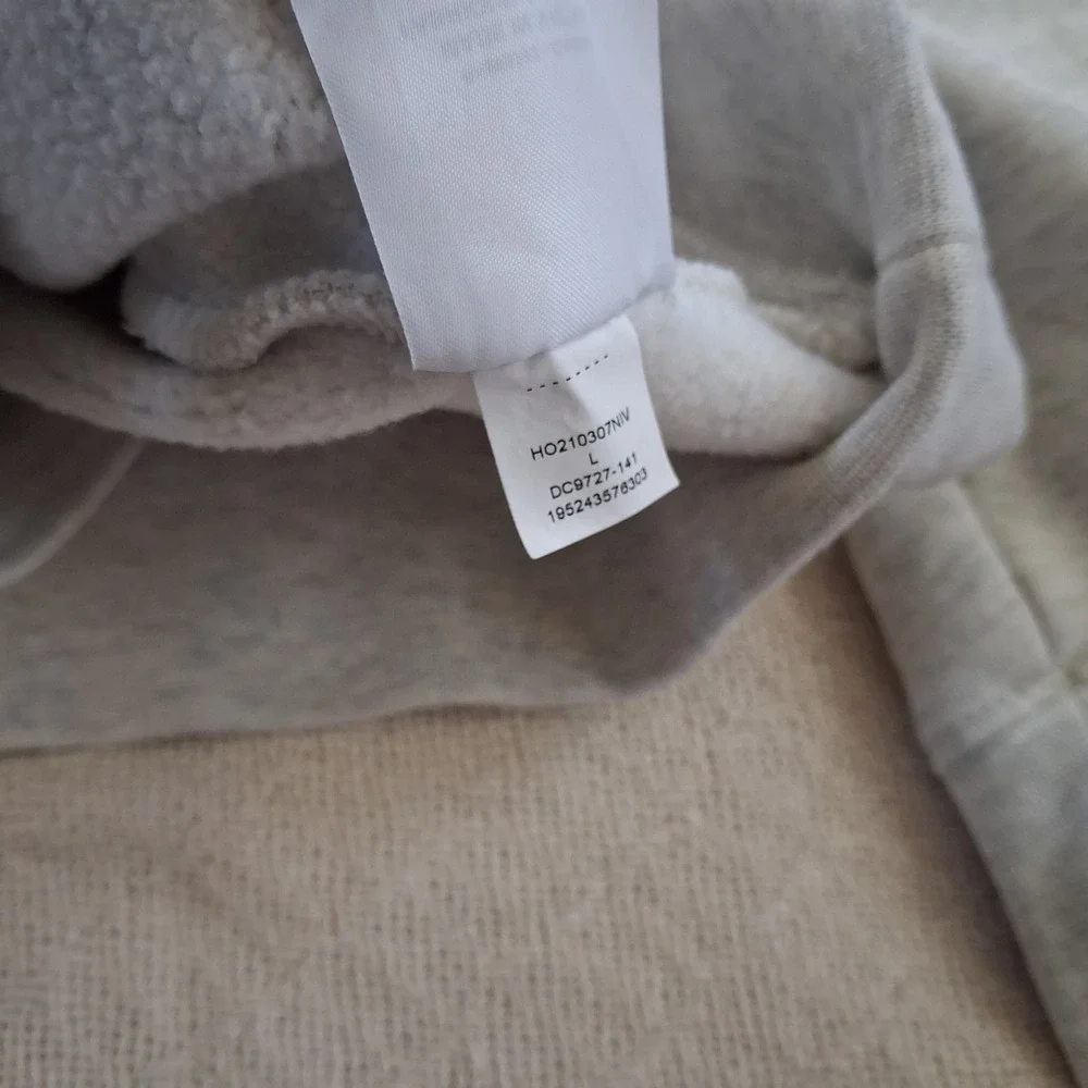 jordan essentials mountain large nike lacing beige hoodie streetwear athleisure